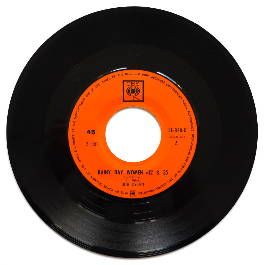 BOB DYLAN - Rainy Day Women # 12 & 35 - Image 6