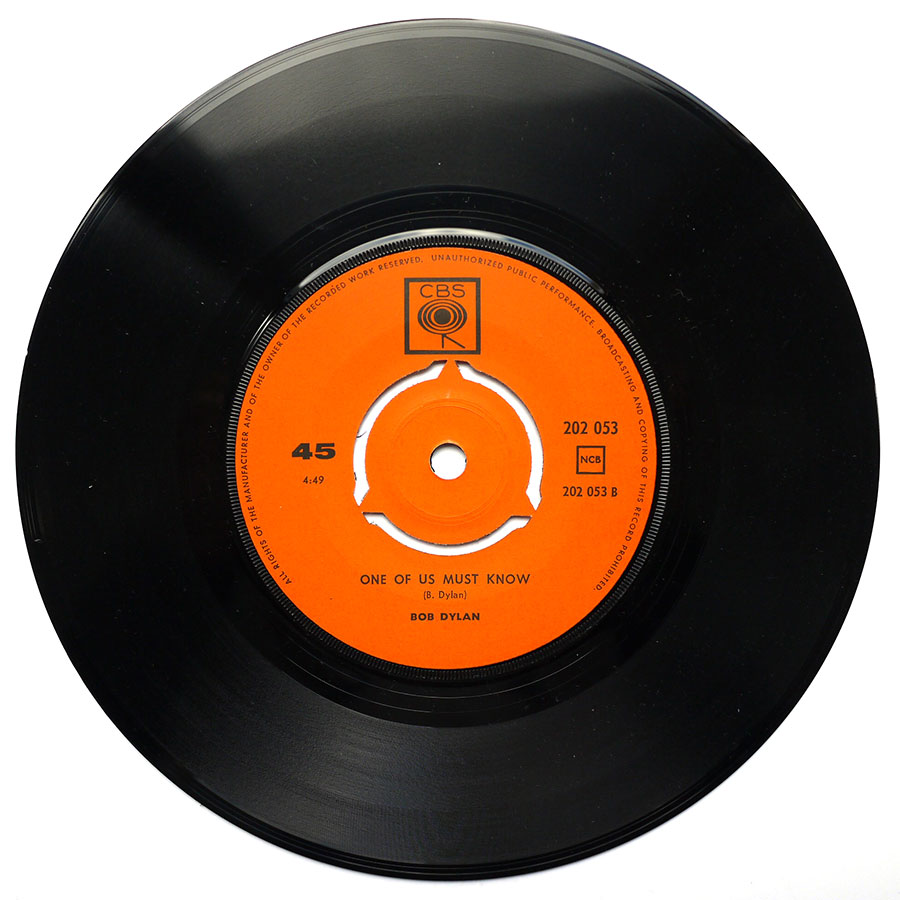 BOB DYLAN - One Of Us Must Know - Image 7