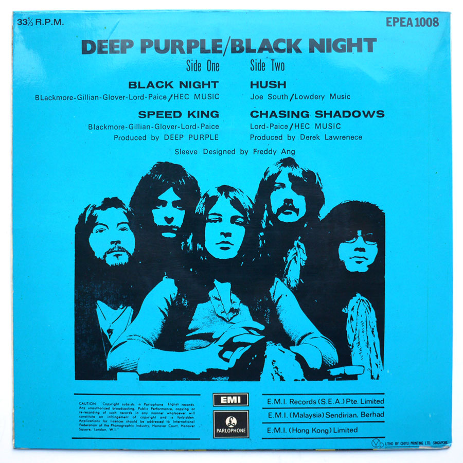 DEEP PURPLE - Black Night - Image 2