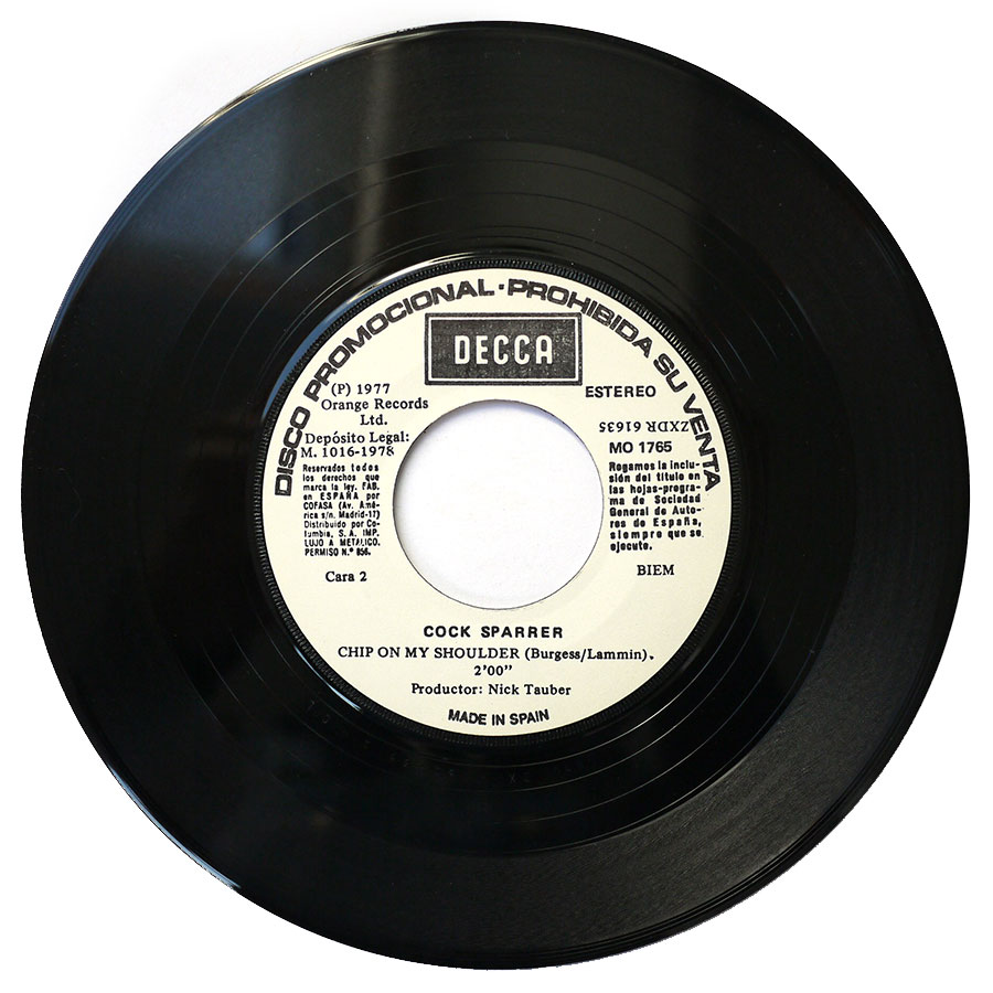 COCK SPARRER - We Love You (PROMO) - Image 5