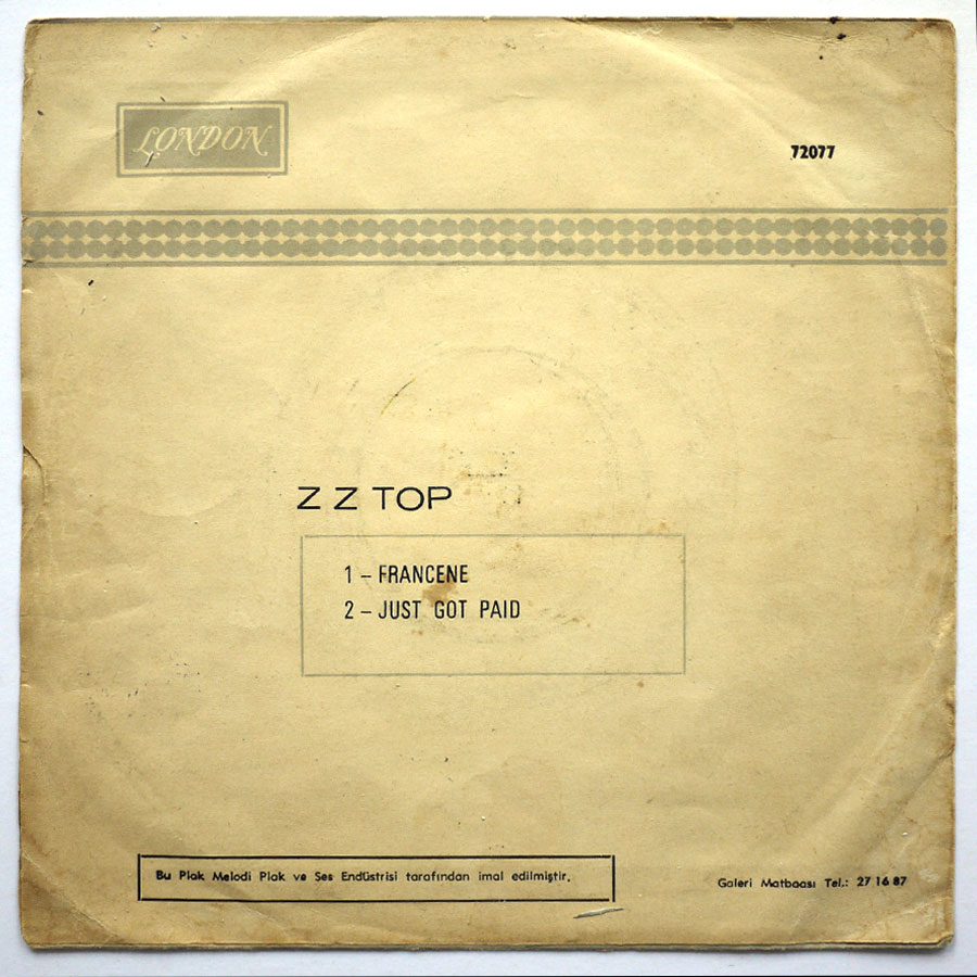 ZZ TOP - Francene - Image 2