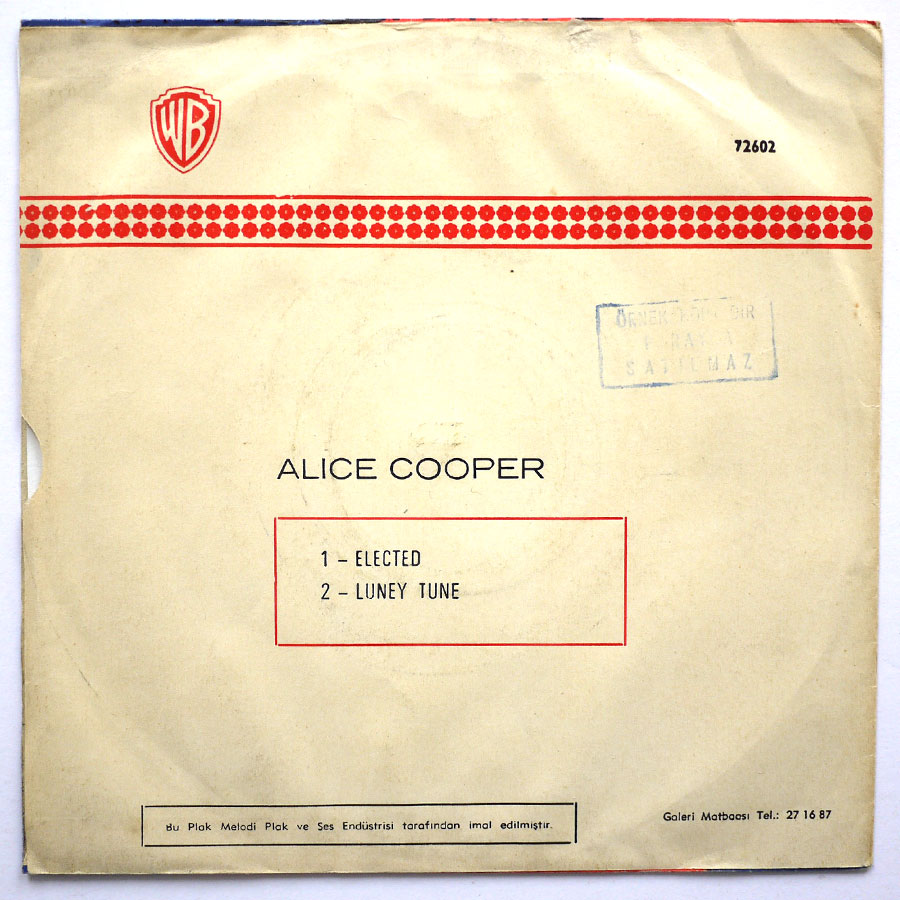 ALICE COOPER - Elected - Image 2