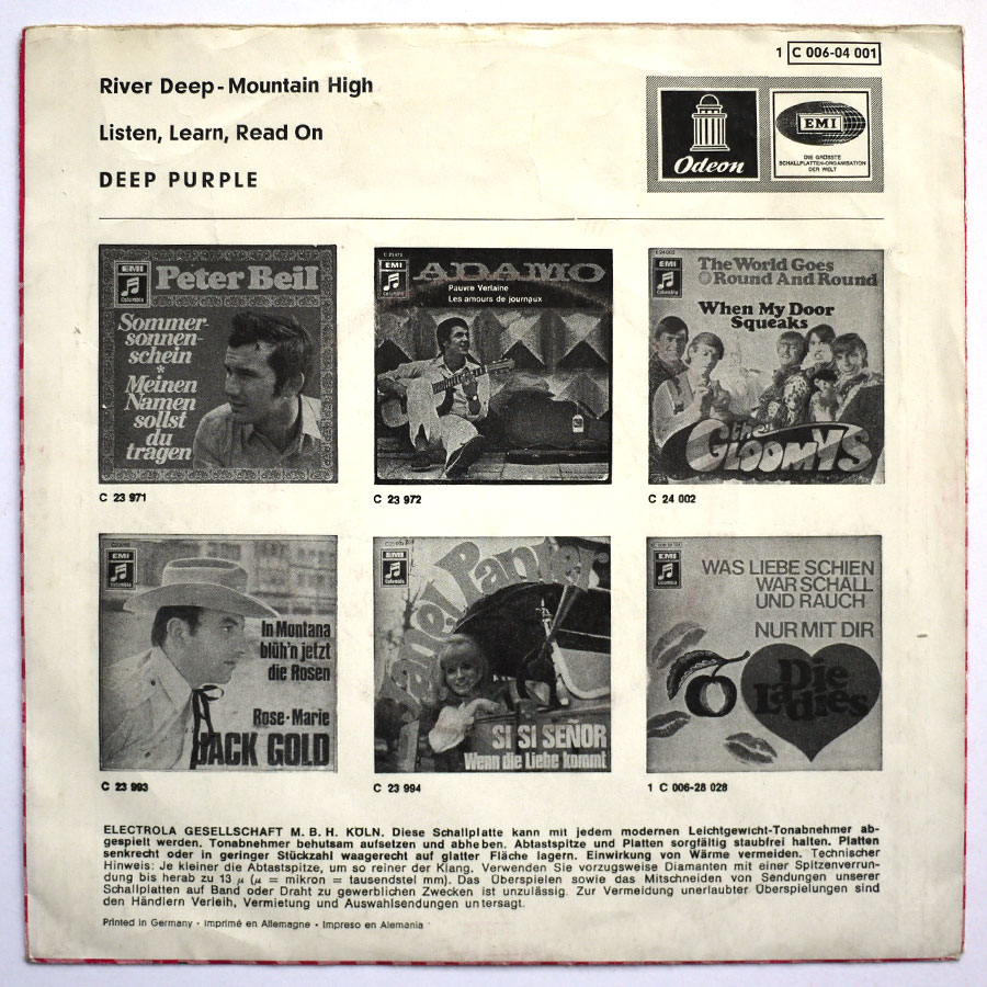 DEEP PURPLE - River Deep Mountain High - Image 2