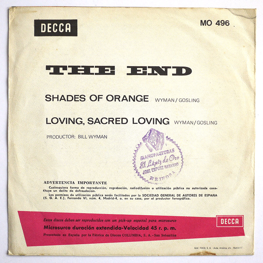 THE END - Shades Of Orange - Image 2