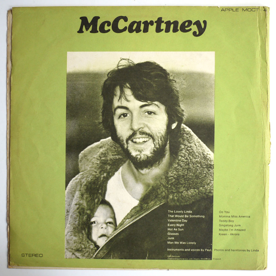 PAUL McCARTNEY - McCARTNEY - Image 2