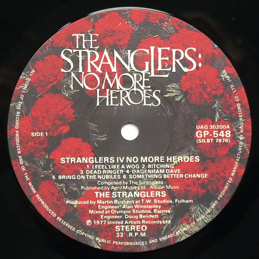 STRANGLERS - No More Heroes - Image 7