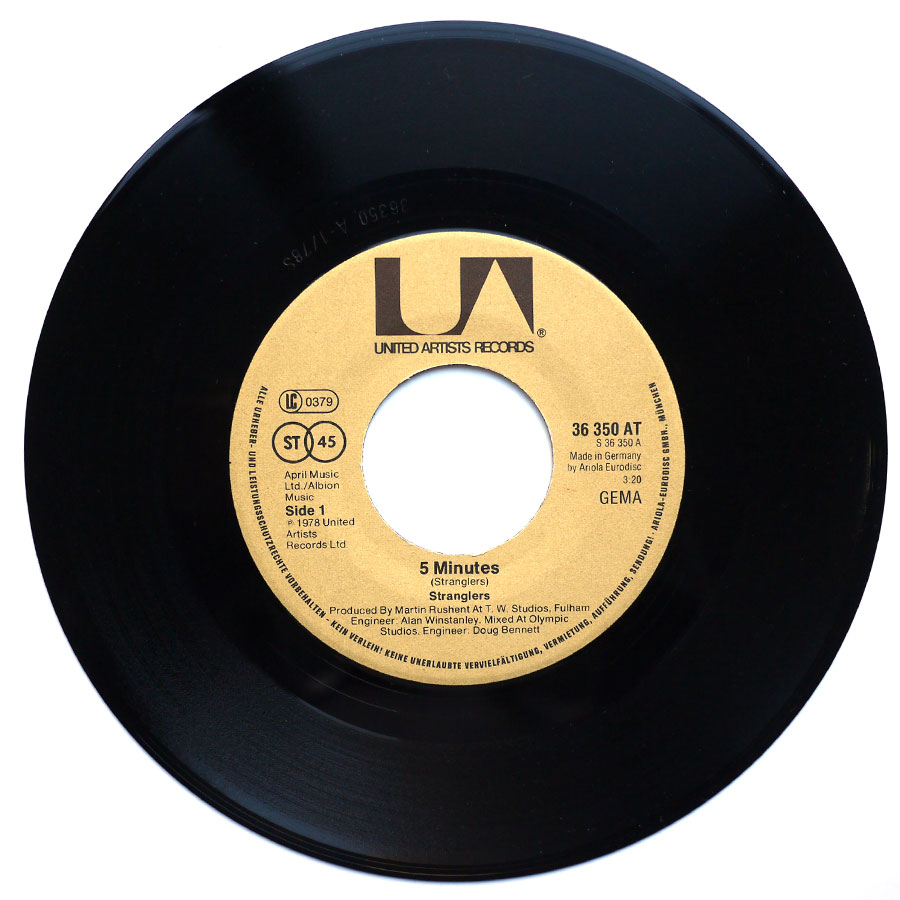 STRANGLERS - 5 Minutes - Image 3