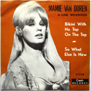 MAMIE VAN DOREN - Bikini With No Top On The Top