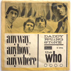 THE WHO - Anyway, Anyhow, Anywhere (EXPORT)